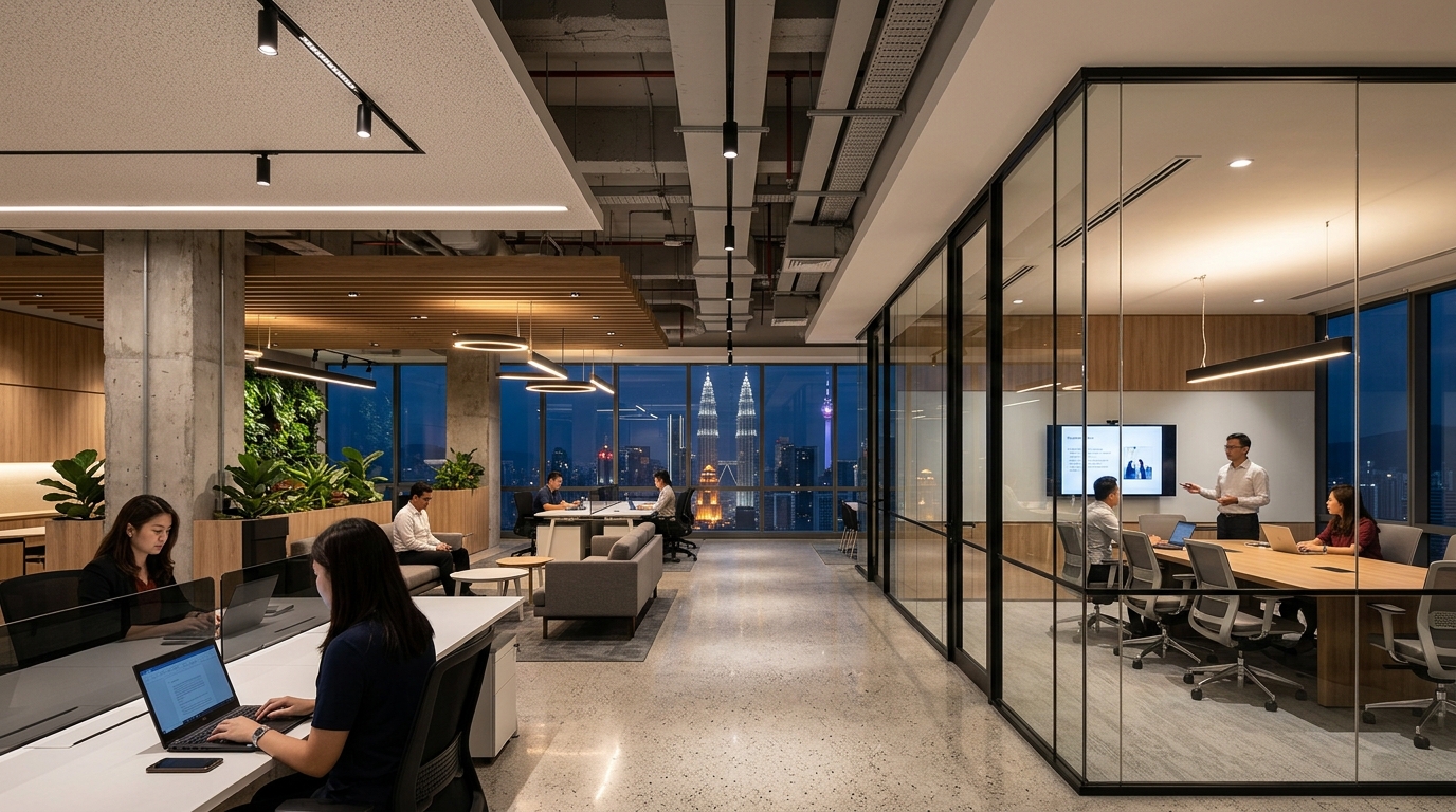 Corporate Office Fitout & Renovation - Rightway Solutions